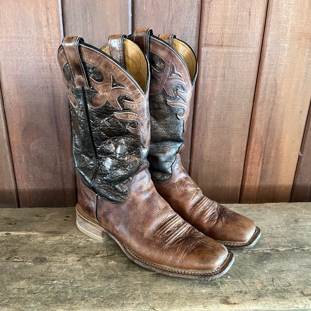 Justin cowboy boots womens 8b